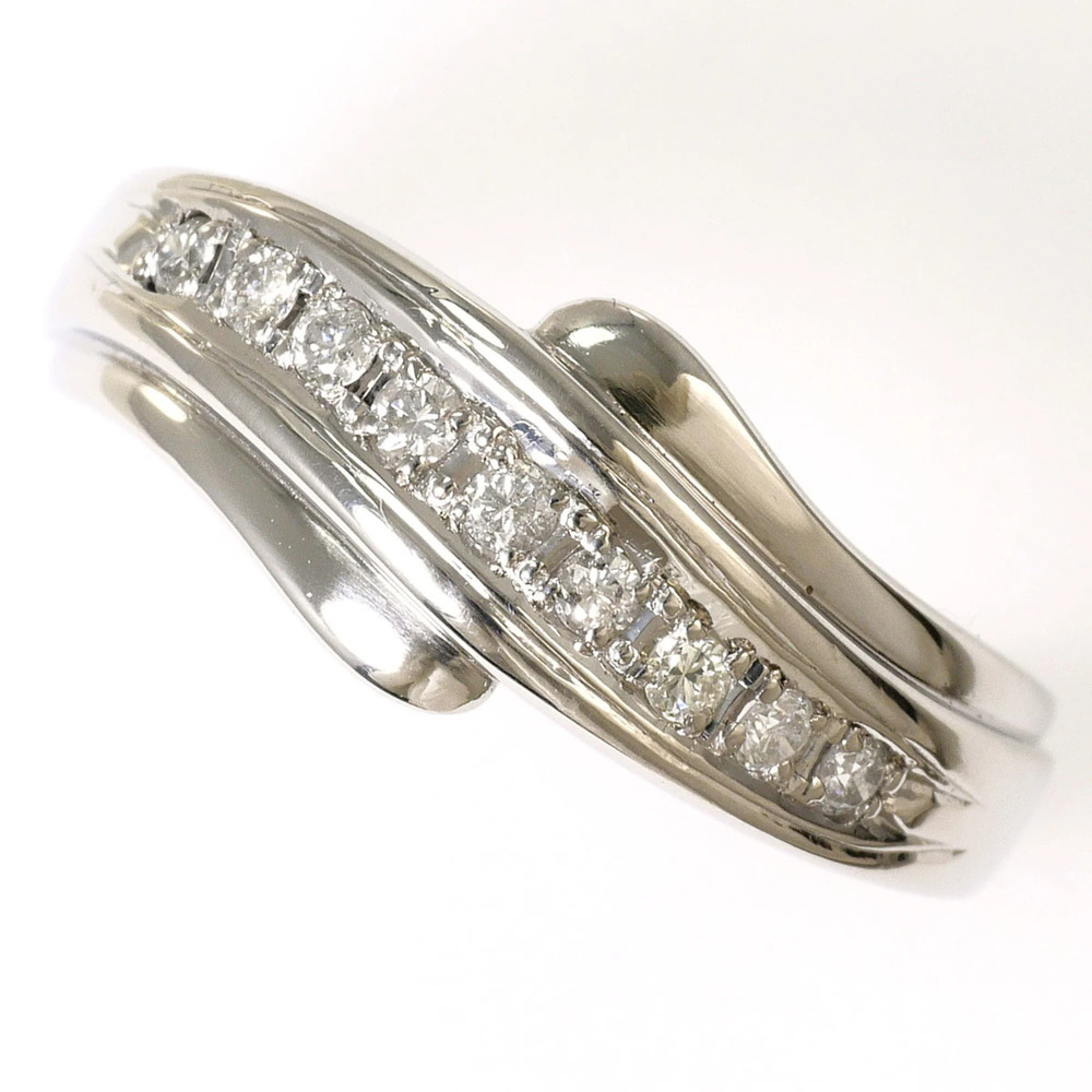 PT900 Platinum Ring, 1 Diamond (0.17ct), with Appraisal Certificate, Total We...